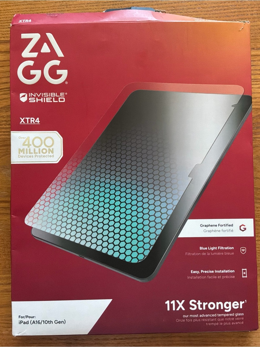 ZAGG TXTR4 Screen Protector for Apple iPad 10th Gen 10.9" A16